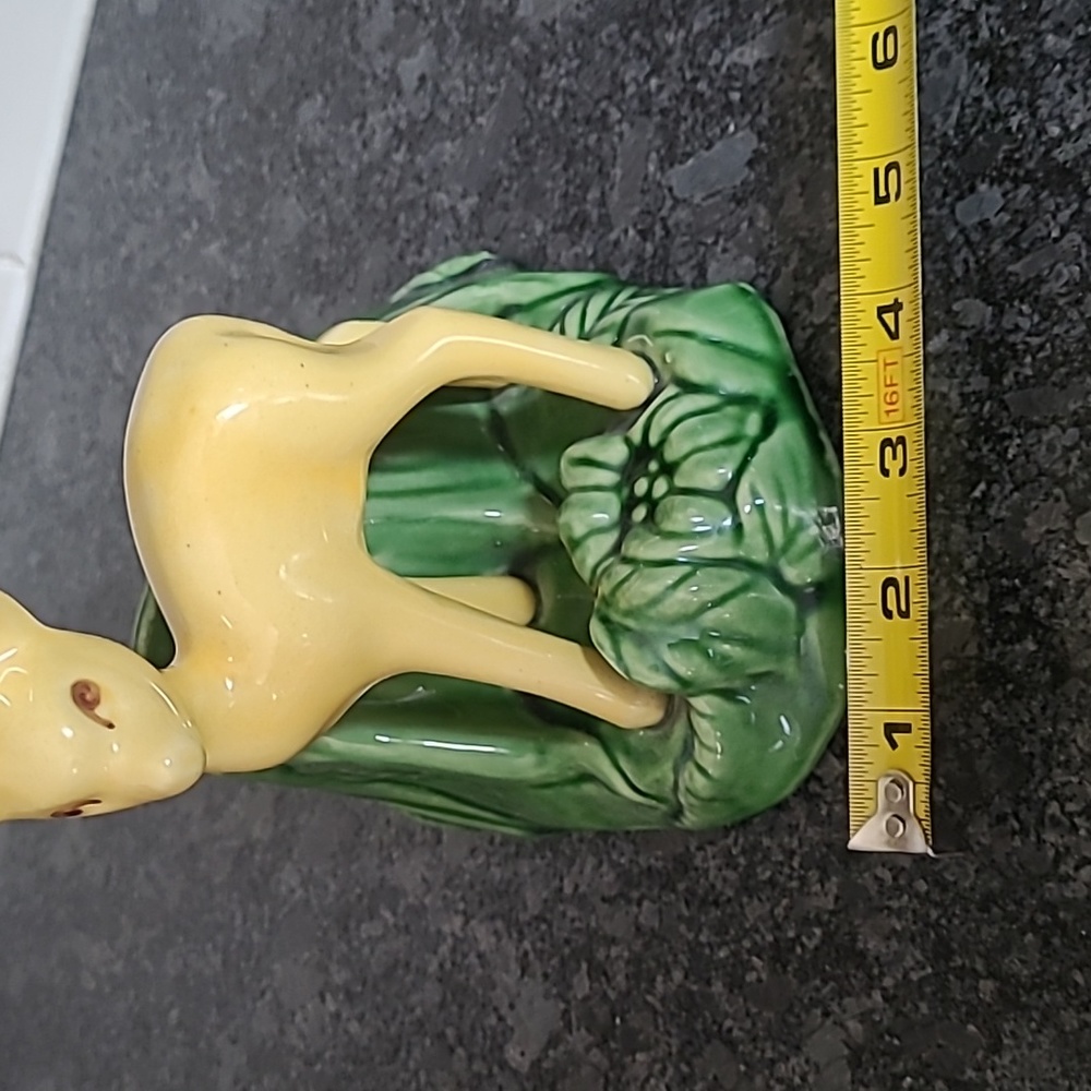 Shawnee Art Pottery Yellow Deer Planter  - Vintage MCM - Picture 10 of 13